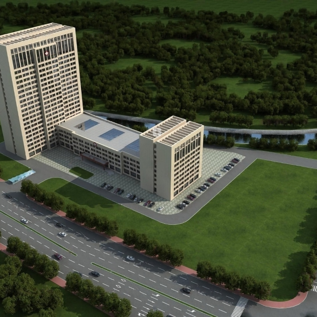 医院建筑3D模型
